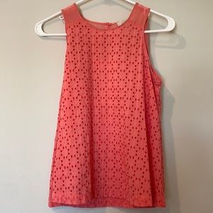 Pink Coral Loft Tank XS